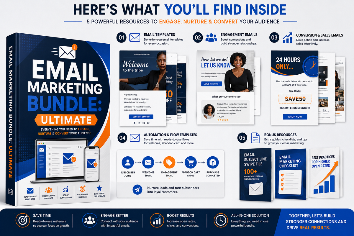 Ultimate Email Marketing Bundle | All-in-One Email Marketing Kit