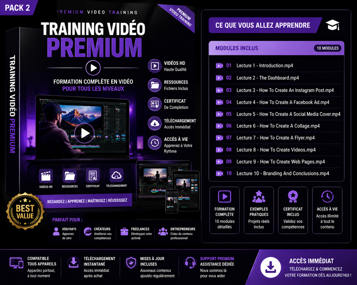 Graphic Design Academy V4 Bundle | Graphic Design Training + Premium Video Lessons
