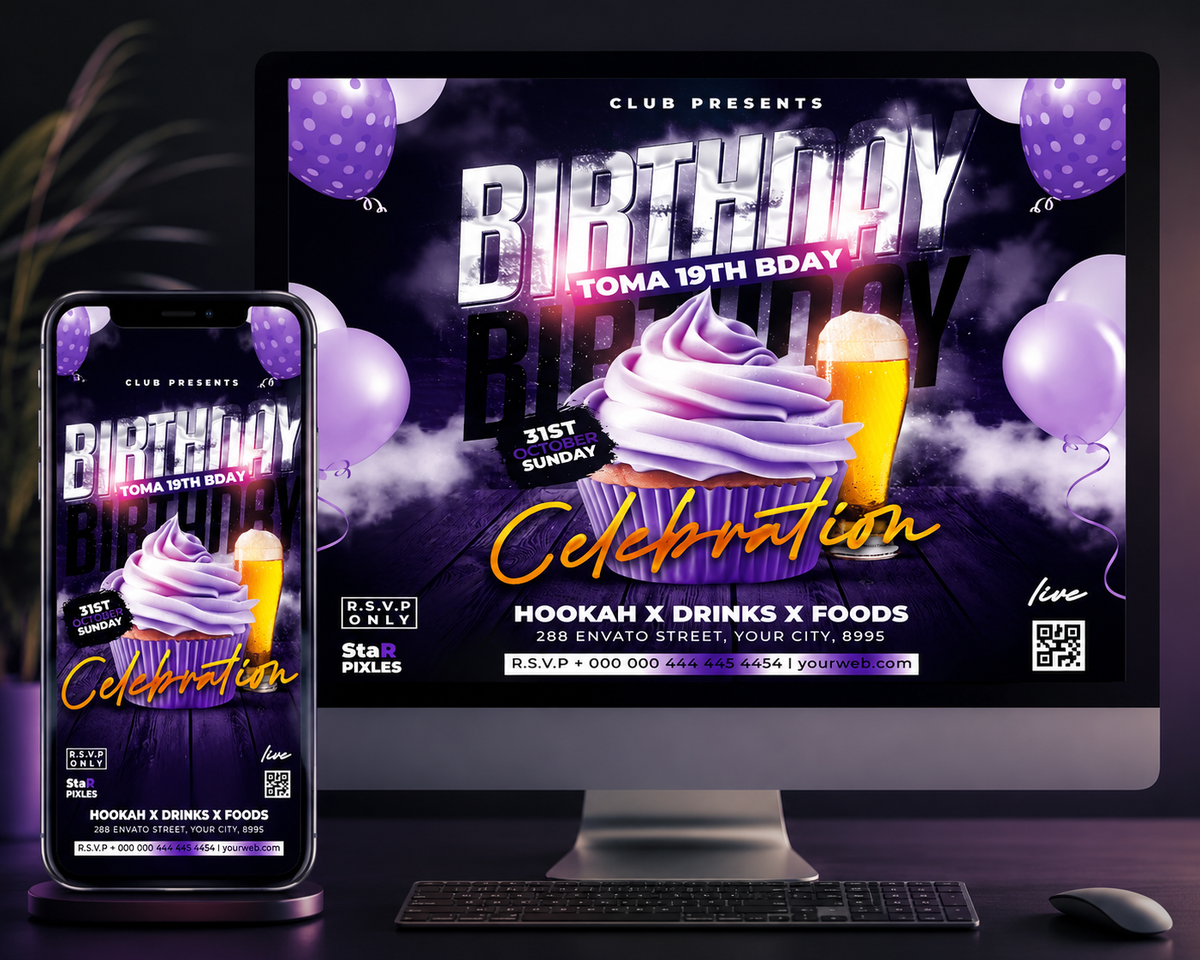 1-Custom Flyer Design | Business, Event, Restaurant | Print Ready PSD (24H-48H)