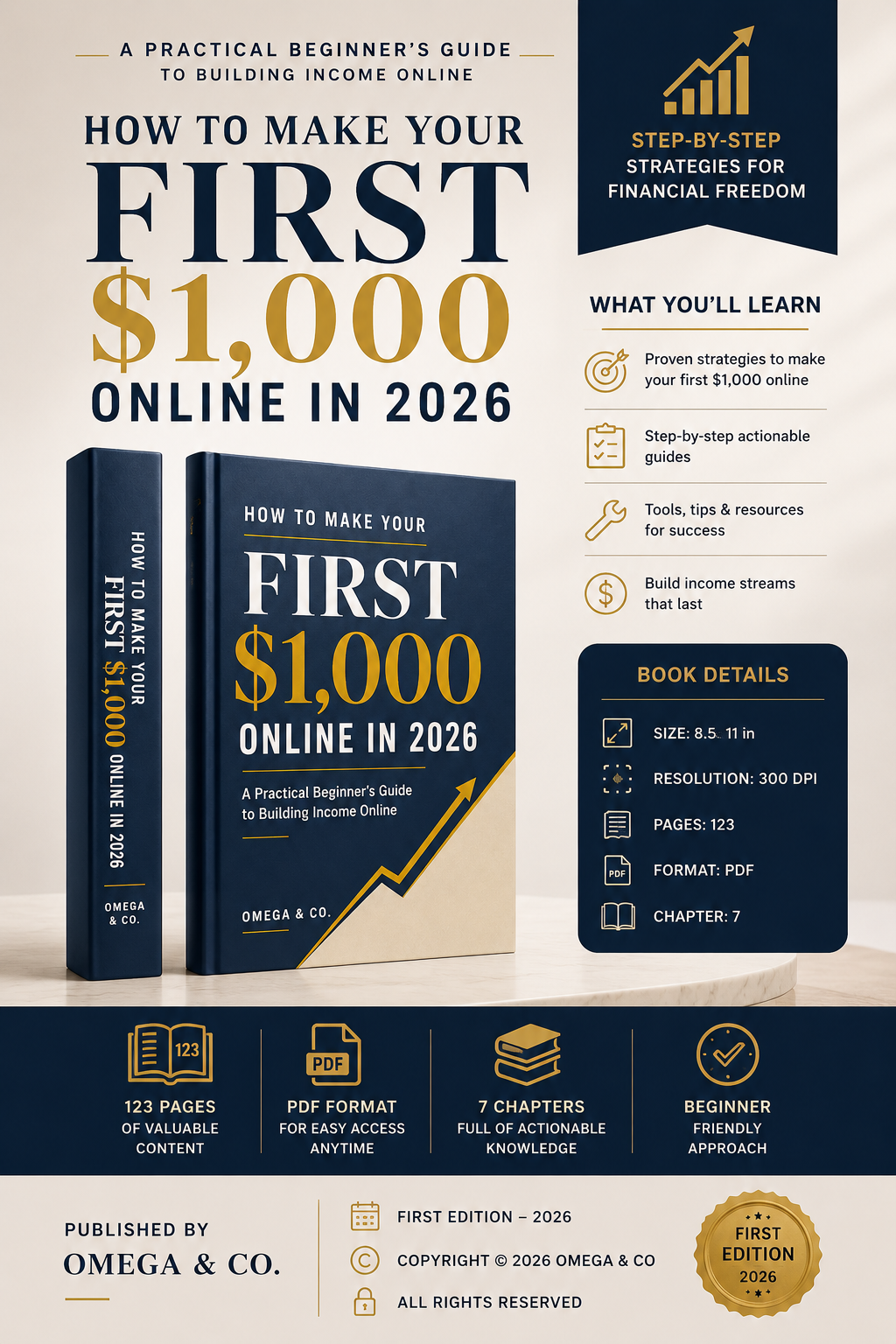 How to Make Your First $1,000 Online in 2026