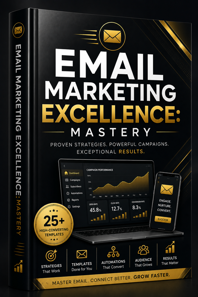 Email Marketing Excellence Mastery | 25+ High-Converting Email Templates