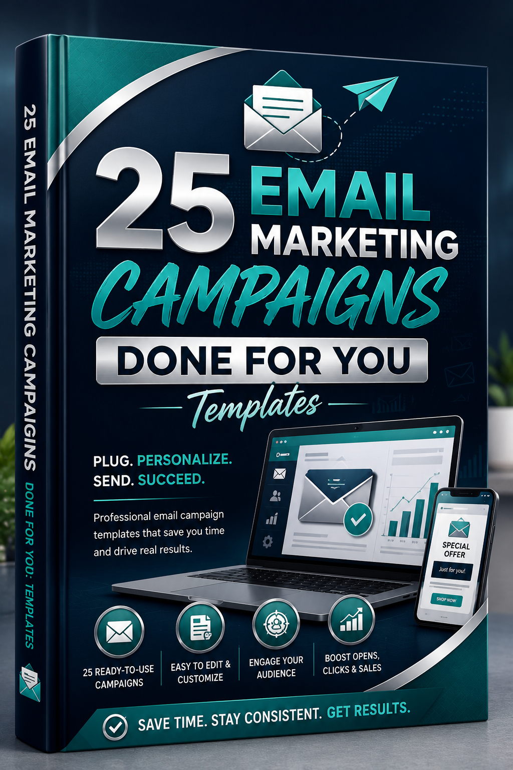 25 Email Marketing Campaign Templates | Done For You Email Templates | Klaviyo, Mailchimp & Shopify Email Marketing | Digital Download