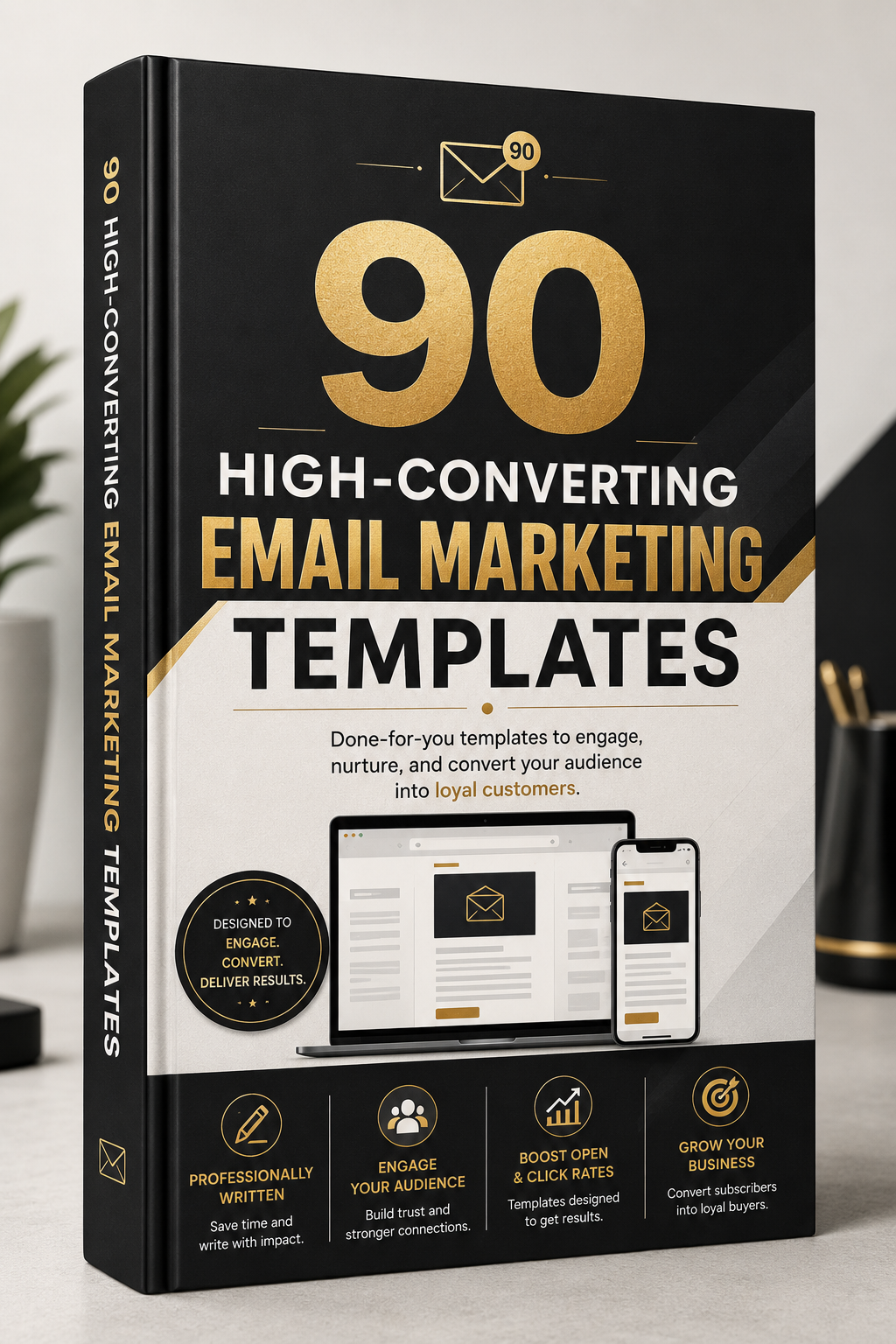 90 High-Converting Email Marketing Templates | Done-For-You Email Templates | Klaviyo, Shopify & Mailchimp Email Campaigns