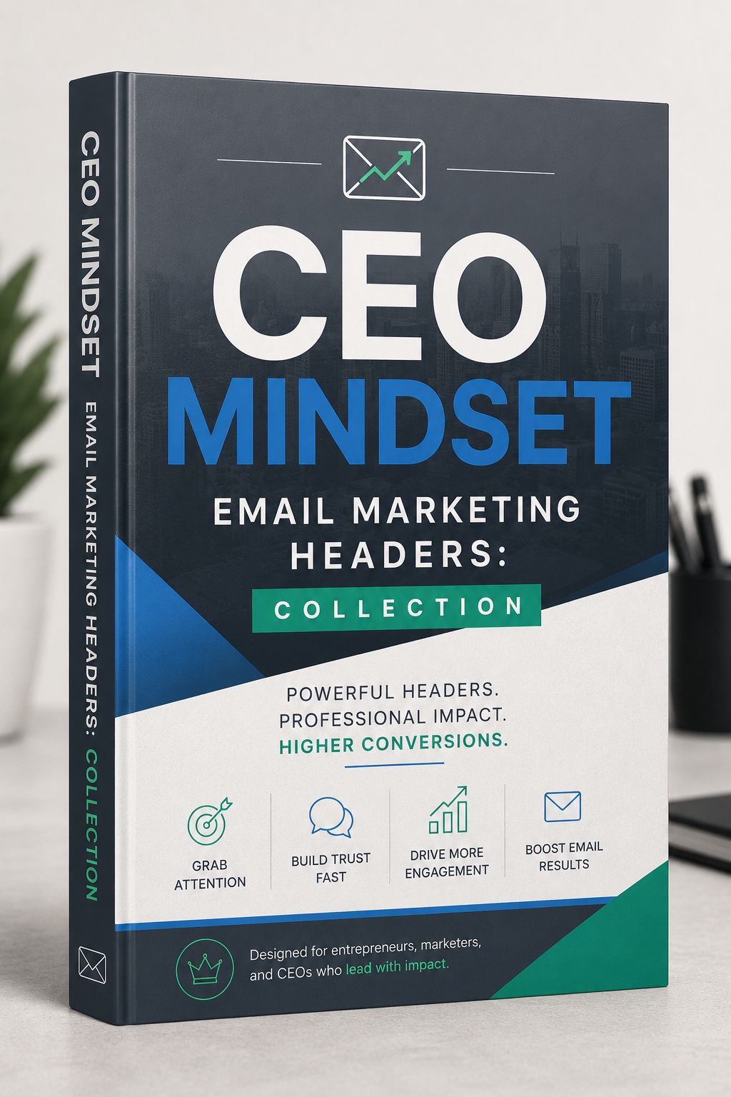 CEO Mindset Email Marketing Headers Collection | 200+ Professional Email Header Templates